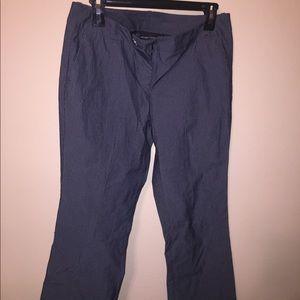 NY grey pinstriped dress pants